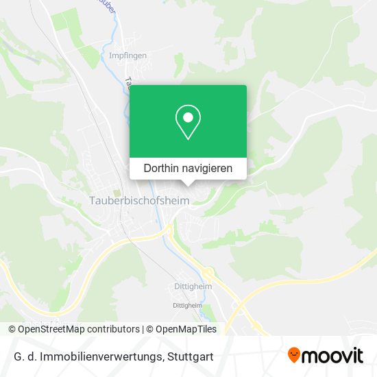 G. d. Immobilienverwertungs Karte