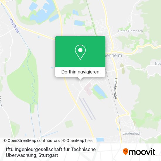 Iftü Ingenieurgesellschaft für Technische Überwachung Karte