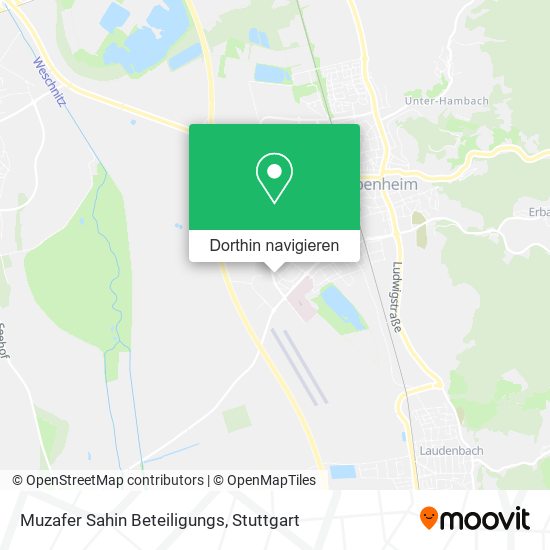 Muzafer Sahin Beteiligungs Karte