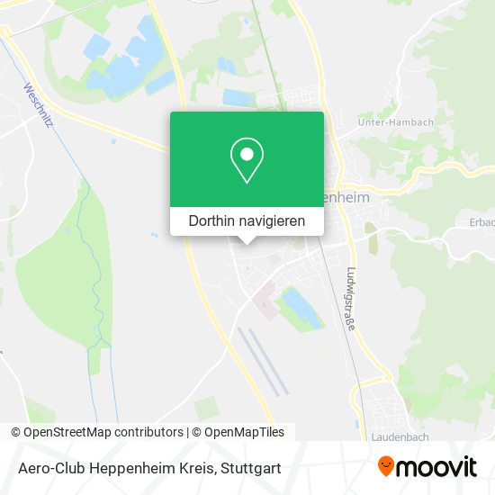Aero-Club Heppenheim Kreis Karte