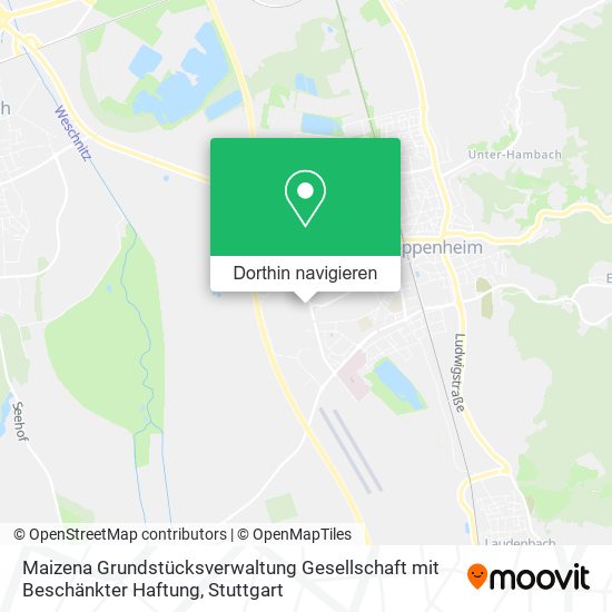 Maizena Grundstücksverwaltung Gesellschaft mit Beschänkter Haftung Karte