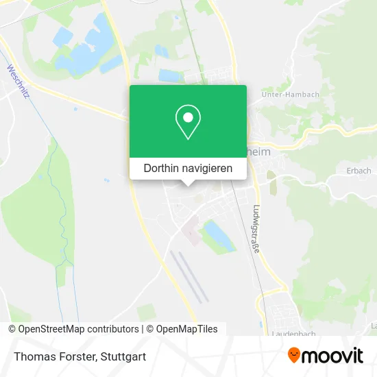 Thomas Forster Karte