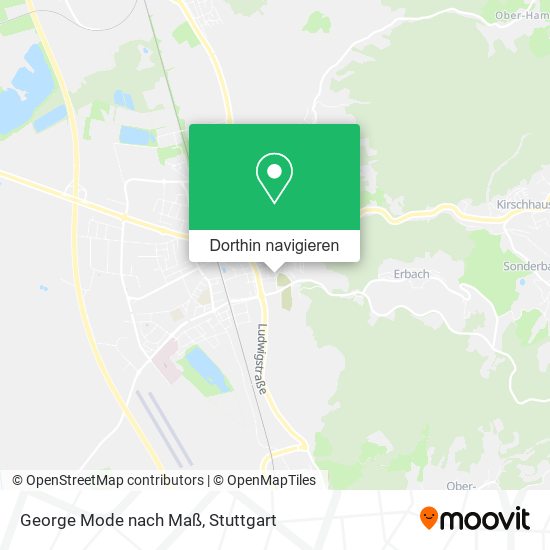 George Mode nach Maß Karte