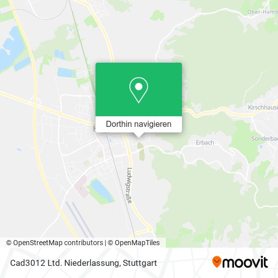 Cad3012 Ltd. Niederlassung Karte