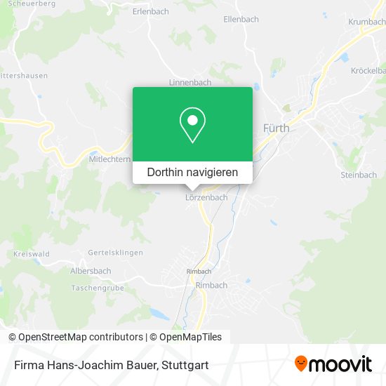 Firma Hans-Joachim Bauer Karte
