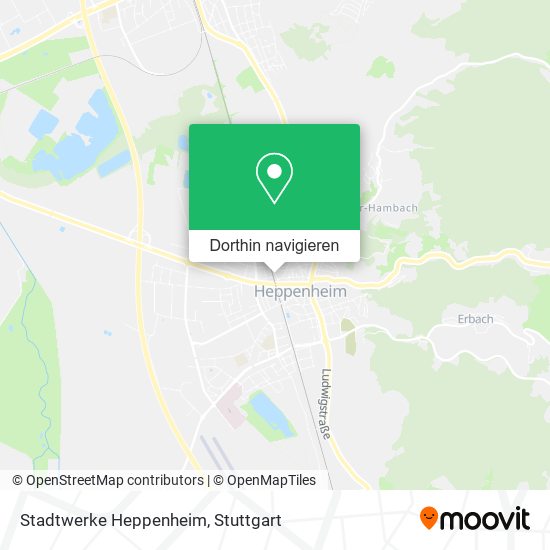 Stadtwerke Heppenheim Karte