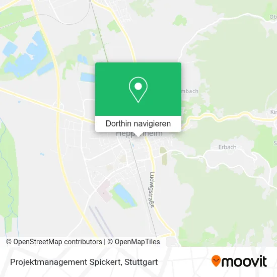 Projektmanagement Spickert Karte