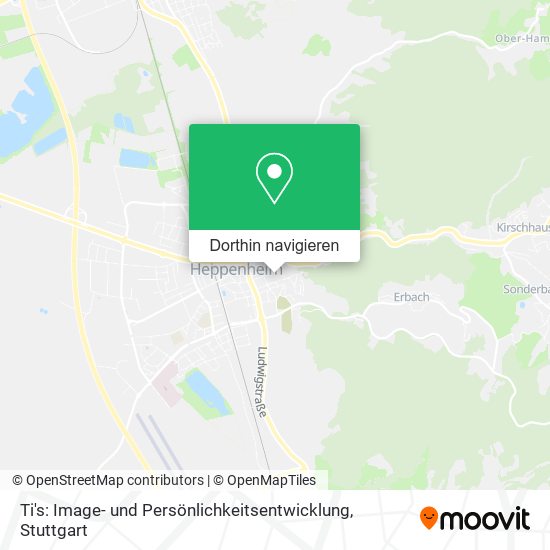Ti's: Image- und Persönlichkeitsentwicklung Karte
