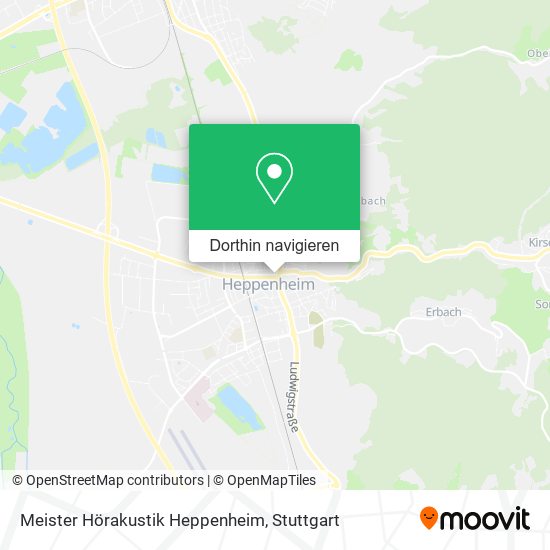 Meister Hörakustik Heppenheim Karte