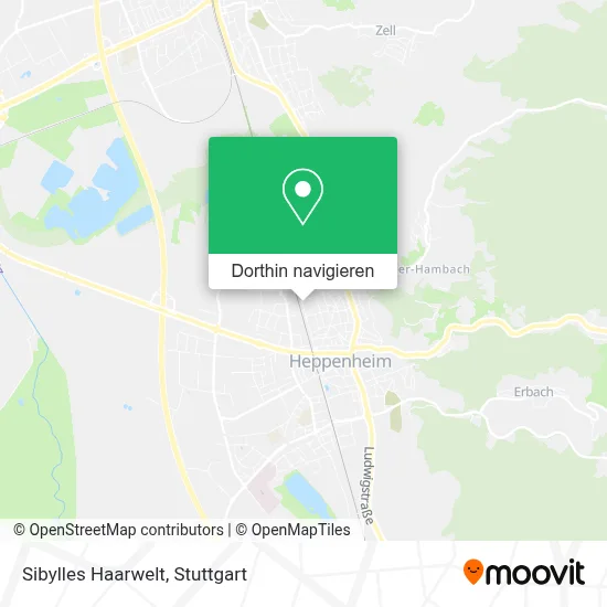 Sibylles Haarwelt Karte