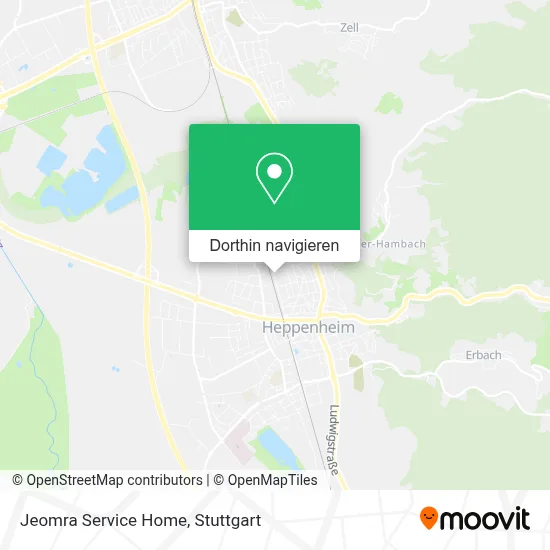 Jeomra Service Home Karte