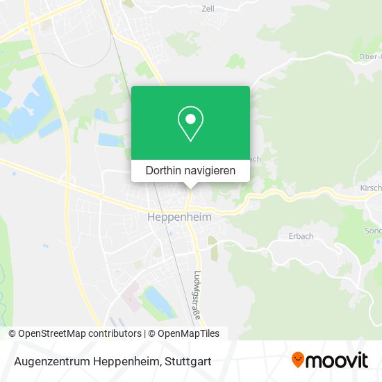 Augenzentrum Heppenheim Karte