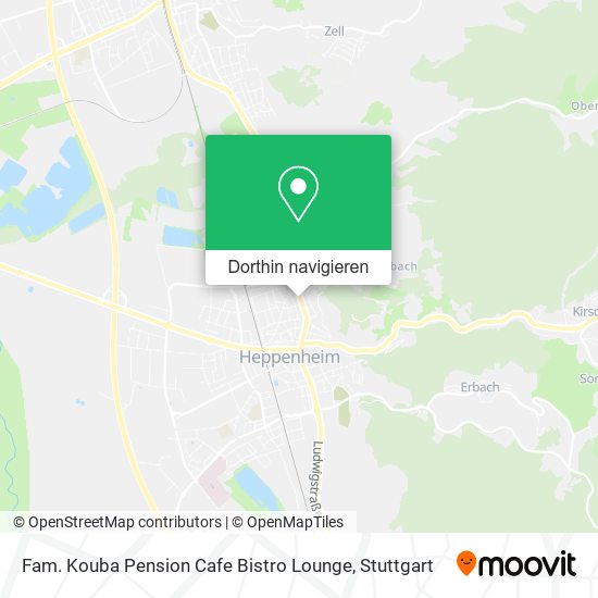 Fam. Kouba Pension Cafe Bistro Lounge Karte