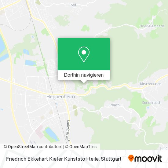 Friedrich Ekkehart Kiefer Kunststoffteile Karte
