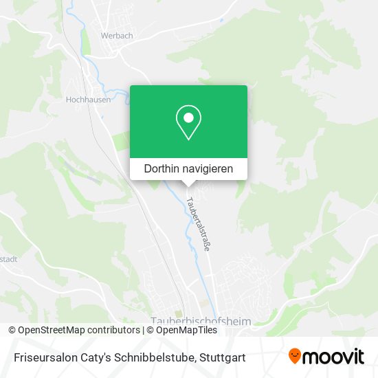 Friseursalon Caty's Schnibbelstube Karte