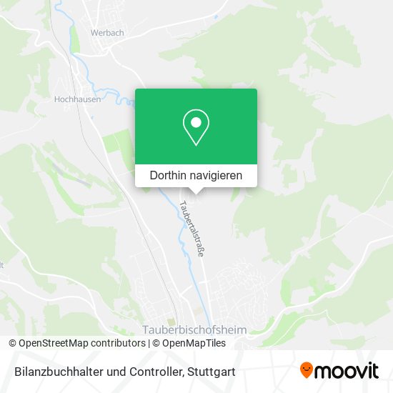Bilanzbuchhalter und Controller Karte