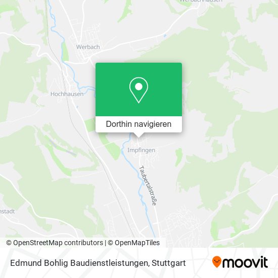 Edmund Bohlig Baudienstleistungen Karte