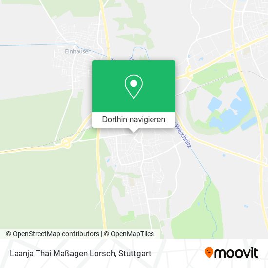 Laanja Thai Maßagen Lorsch Karte