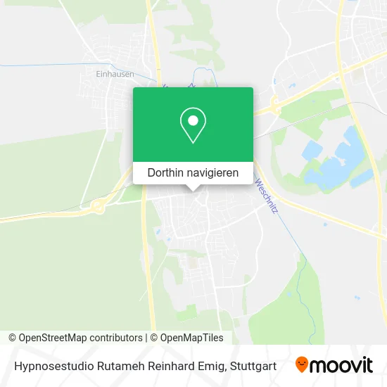 Hypnosestudio Rutameh Reinhard Emig Karte