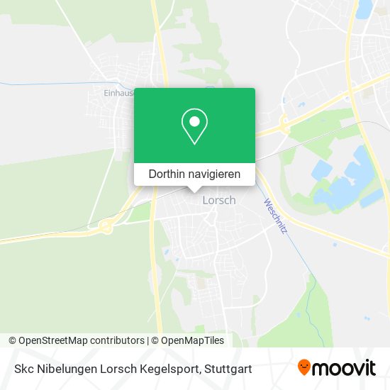 Skc Nibelungen Lorsch Kegelsport Karte