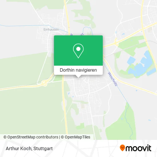 Arthur Koch Karte