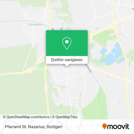 Pfarramt St. Nazarius Karte