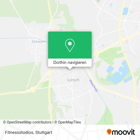 Fitnessstudios Karte