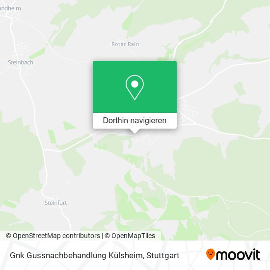 Gnk Gussnachbehandlung Külsheim Karte