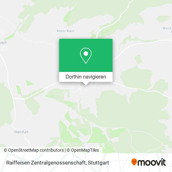 Raiffeisen Zentralgenossenschaft Karte