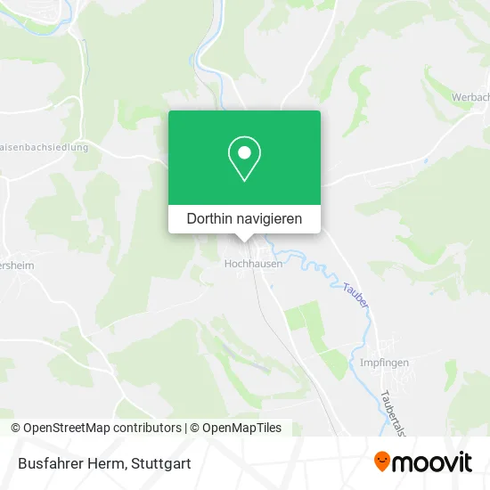 Busfahrer Herm Karte