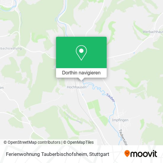 Ferienwohnung Tauberbischofsheim Karte