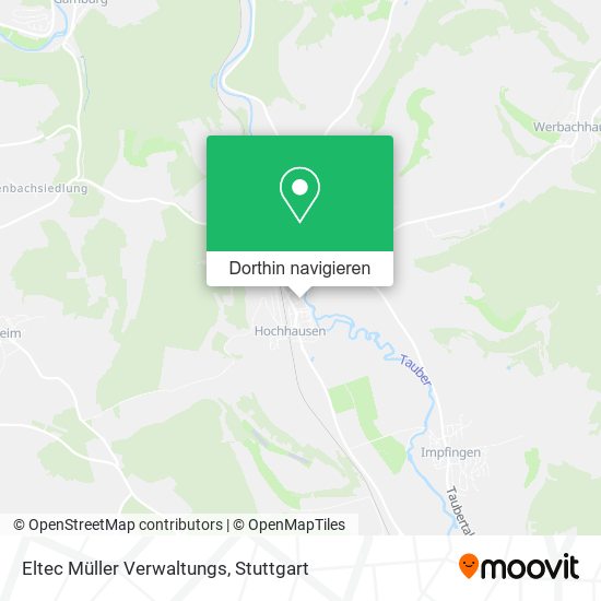 Eltec Müller Verwaltungs Karte