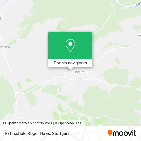 Fahrschule Roger Haas Karte
