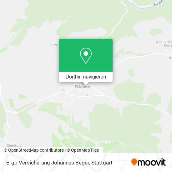 Ergo Versicherung Johannes Beger Karte