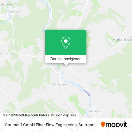 Optimatif GmbH Fiber Flow Engineering Karte