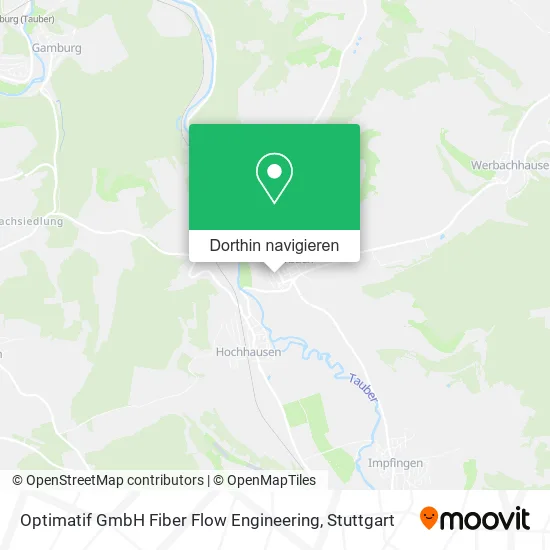 Optimatif GmbH Fiber Flow Engineering Karte