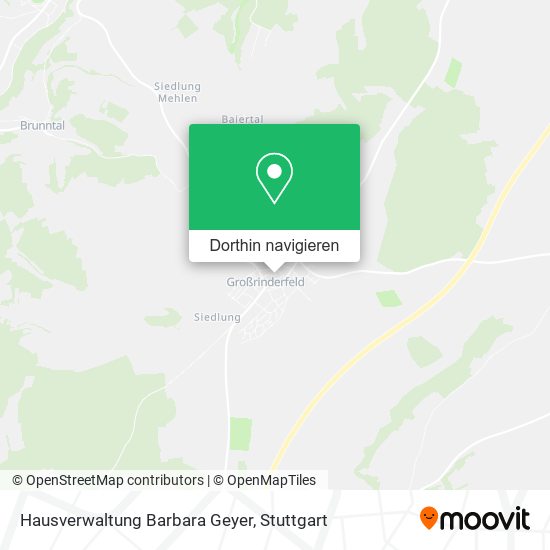 Hausverwaltung Barbara Geyer Karte