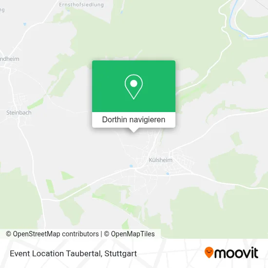 Event Location Taubertal Karte
