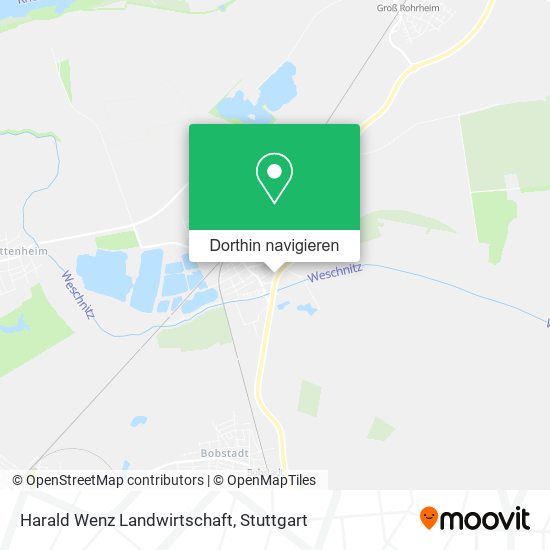Harald Wenz Landwirtschaft Karte