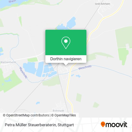 Petra Müller Steuerberaterin Karte