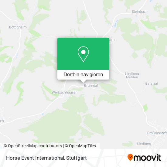 Horse Event International Karte