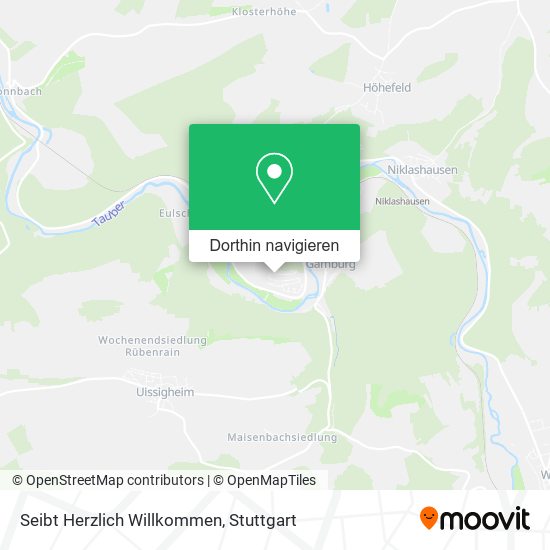 Seibt Herzlich Willkommen Karte