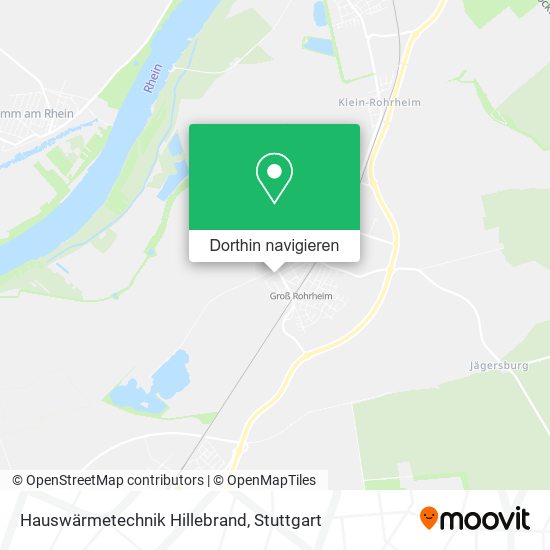 Hauswärmetechnik Hillebrand Karte