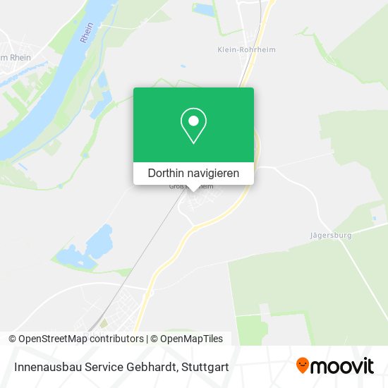 Innenausbau Service Gebhardt Karte