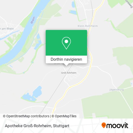Apotheke Groß-Rohrheim Karte