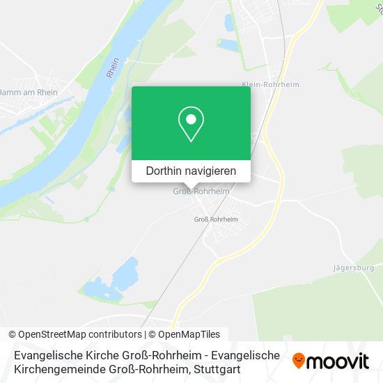 Evangelische Kirche Groß-Rohrheim - Evangelische Kirchengemeinde Groß-Rohrheim Karte