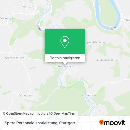Spitra Personaldienstleistung Karte