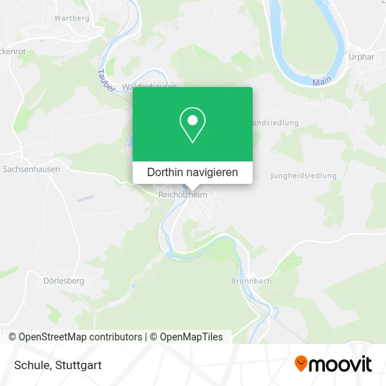 Schule Karte