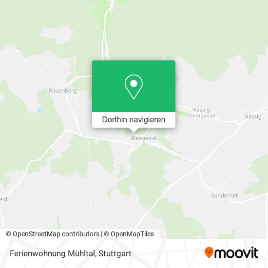Ferienwohnung Mühltal Karte