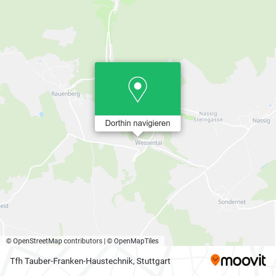 Tfh Tauber-Franken-Haustechnik Karte